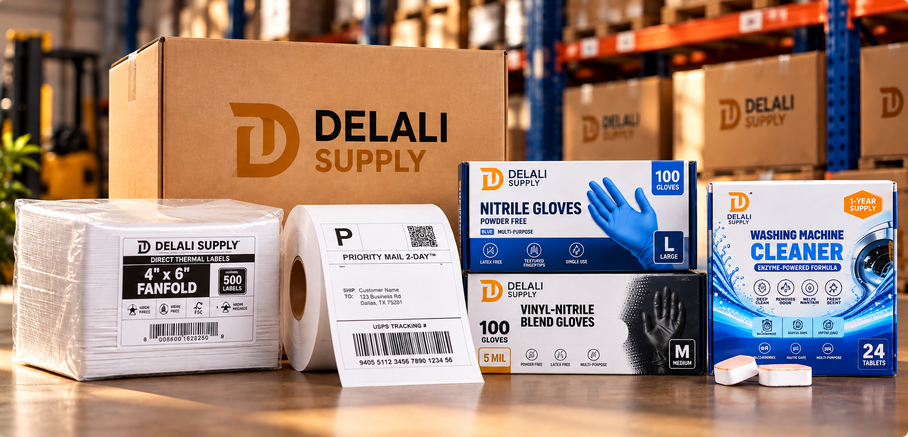 Delali Supply business and household products
